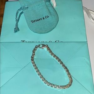 Tiffany & Co. Jewelry - 🍭TIFFANY & CO SOLID SILVER BOX LINK BRACELET 925 Tiffany & Co. Jewelry - 🍭TIFFANY & CO SOLID SILVER BOX LINK BRACELET 925